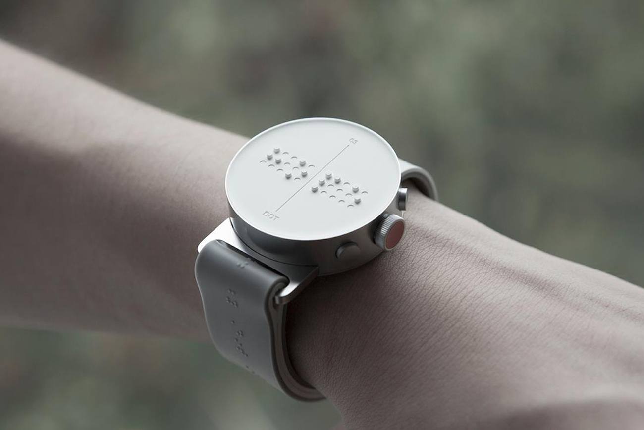 Montre braille Dot