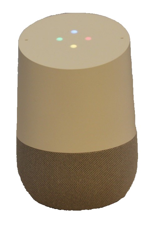 Aspect général de l'assistant Google Home