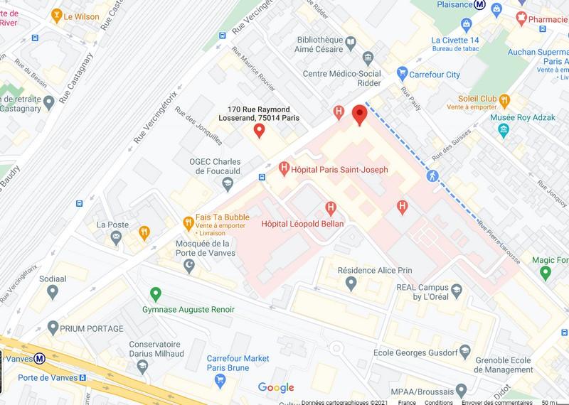 Situation carte Maps Acces'Solutions